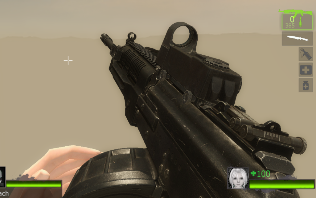 求生之路2彈鼓版RPK16取代原版AK步槍MOD