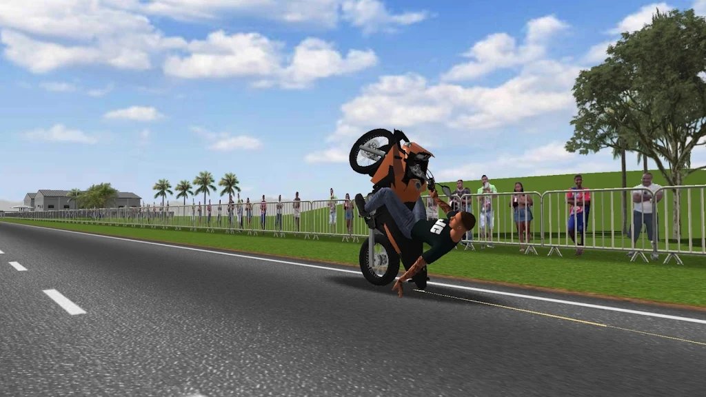 摩托平衡3D漢化版(Moto Wheelie 3D)