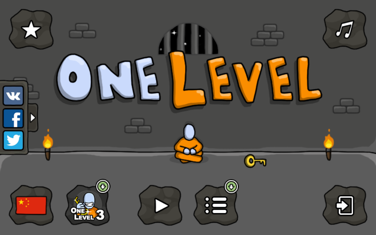 火柴人越獄最新版(One Level: Stickman Jailbreak)