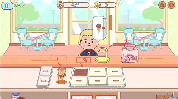 冰淇淋咖啡館安卓版(Ice Cream Cafe)