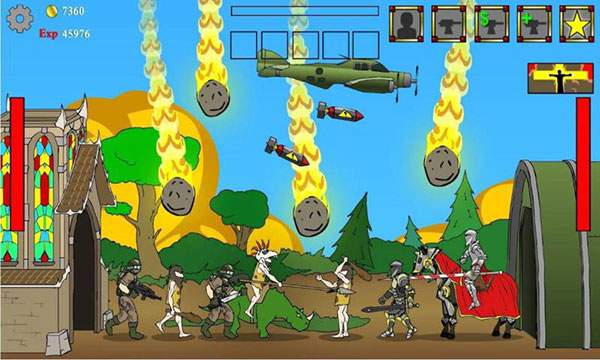 戰(zhàn)爭進化史手機版(Age Of War)